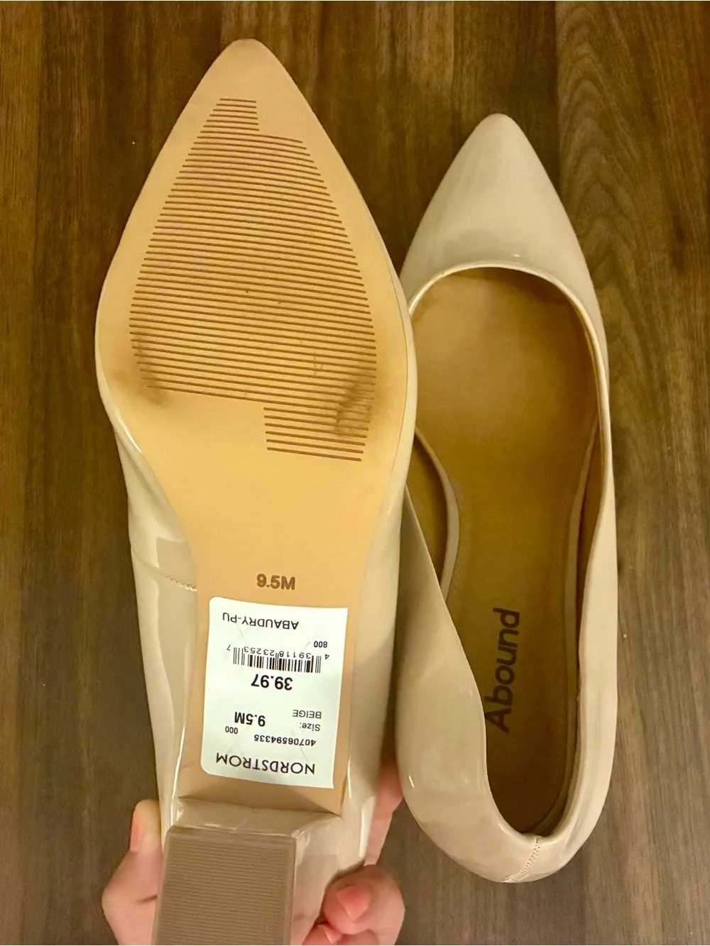 Abound Pointed-Toe heels in Nude